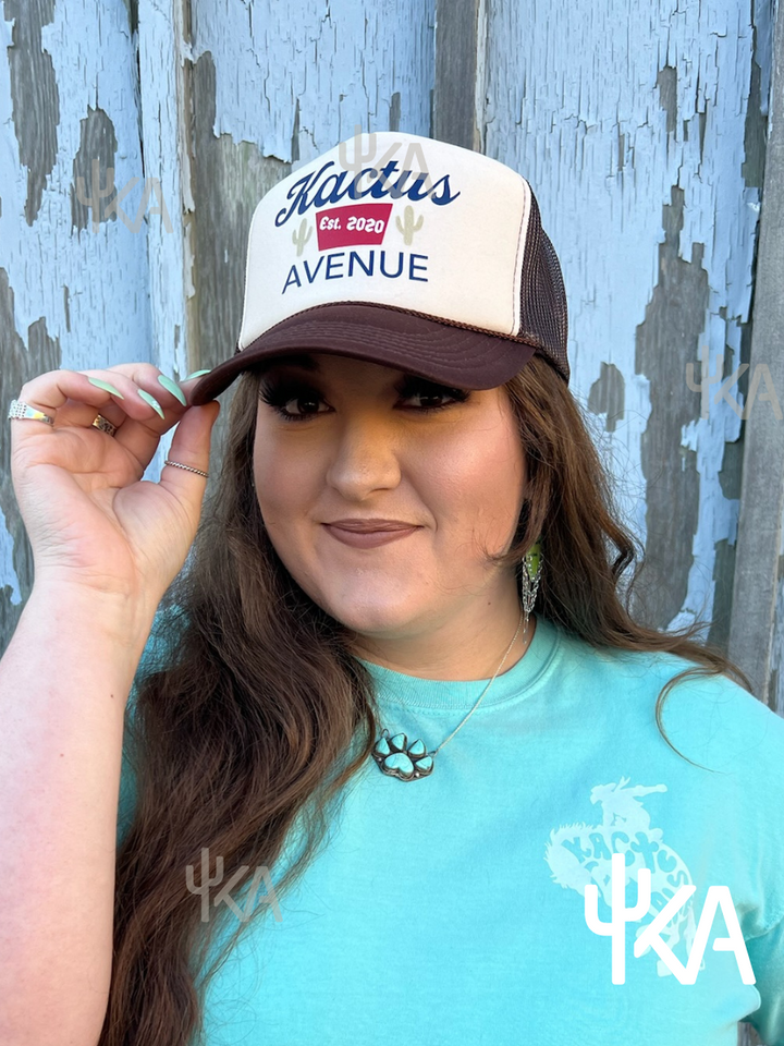 Kactus Avenue Retro Trucker Hat