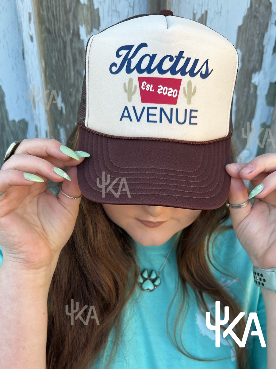 Kactus Avenue Retro Trucker Hat