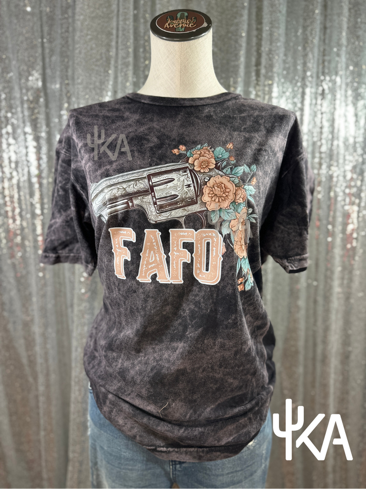 FAFO Floral Acid T-Shirt