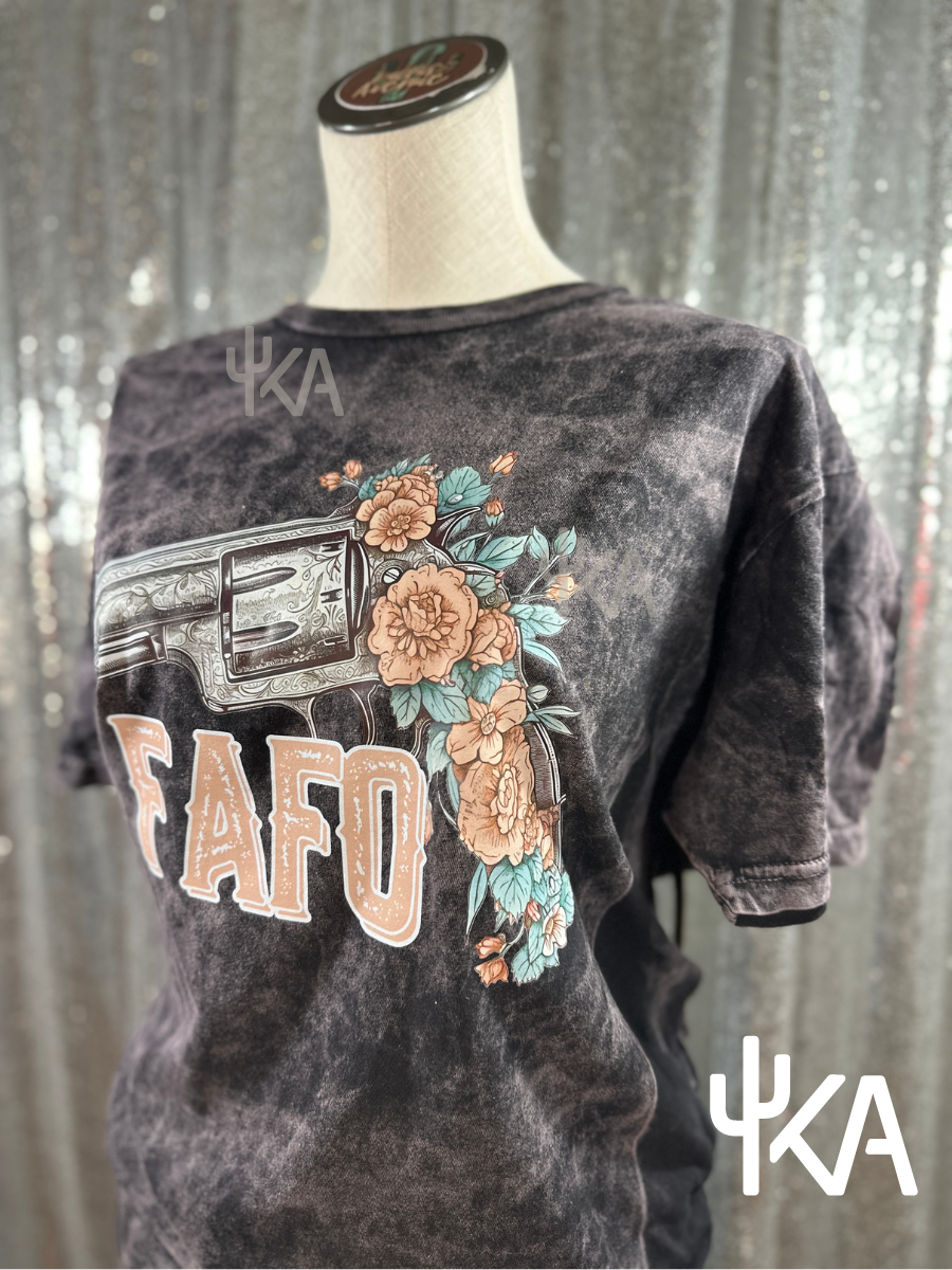 FAFO Floral Acid T-Shirt