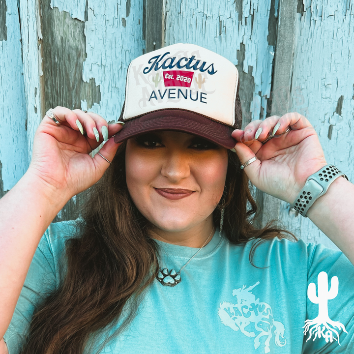 Kactus Avenue Retro Trucker Hat