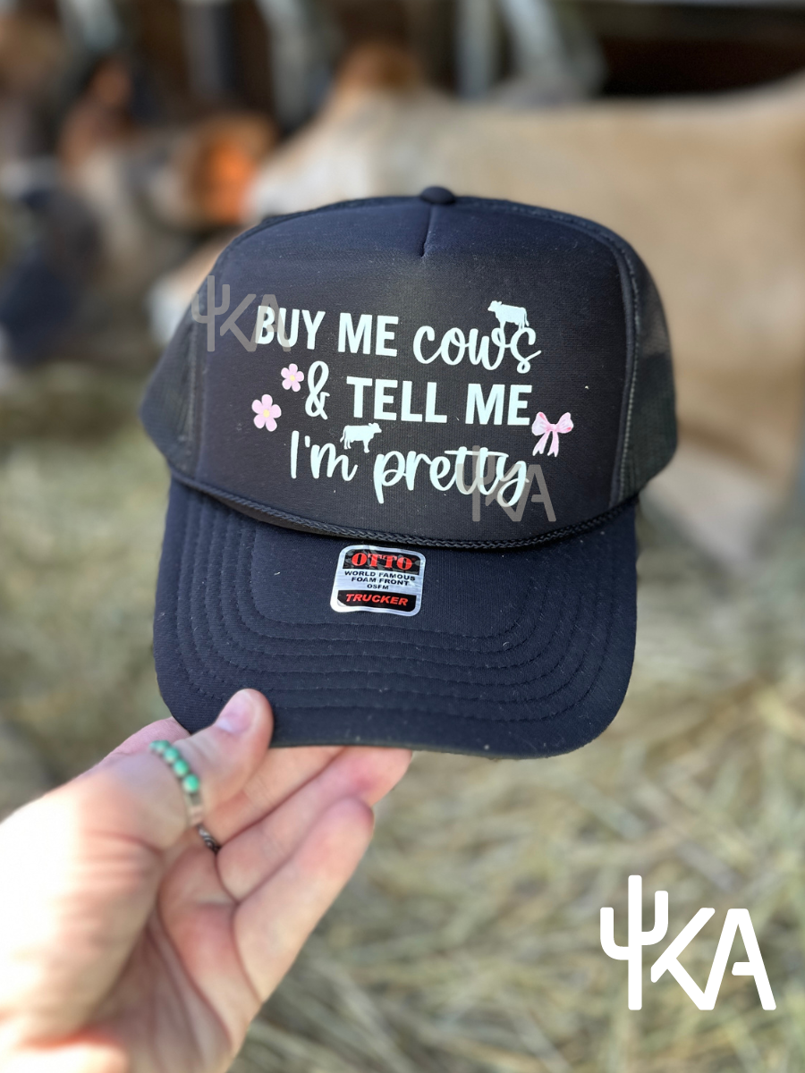 Buy Me Cows Trucker Hat