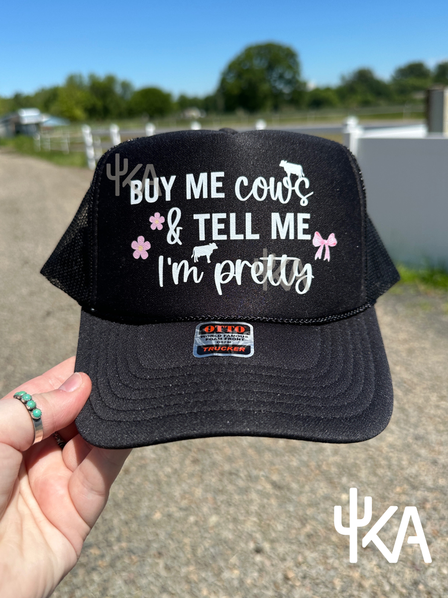 Buy Me Cows Trucker Hat