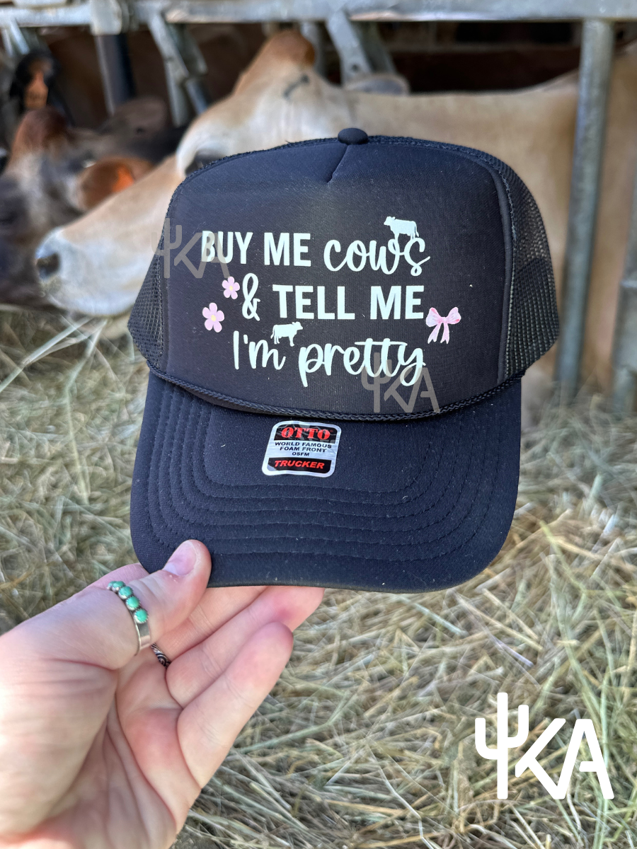 Buy Me Cows Trucker Hat