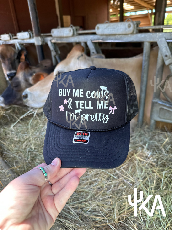 Buy Me Cows Trucker Hat