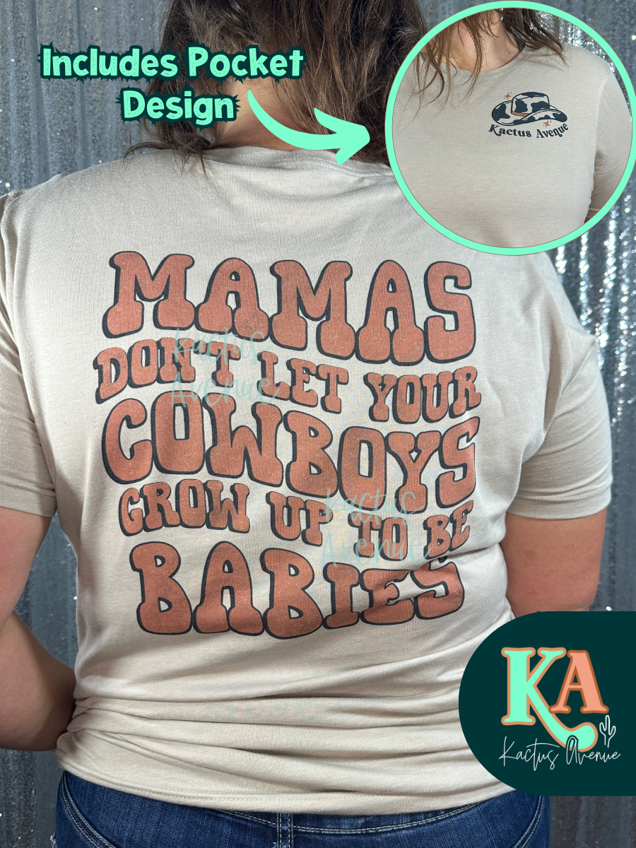 Cowboy Babies Front + Back T-Shirt