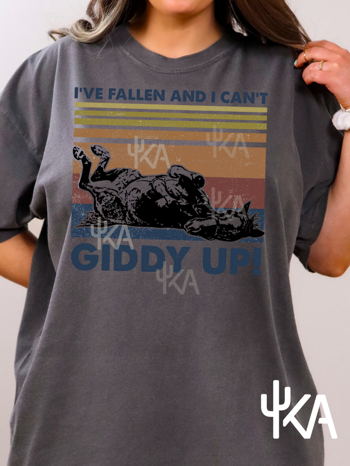 Giddy Up! T-Shirt (Comfort Colors)