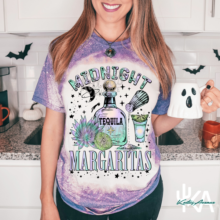 Midnight Margaritas Bleached T-Shirt