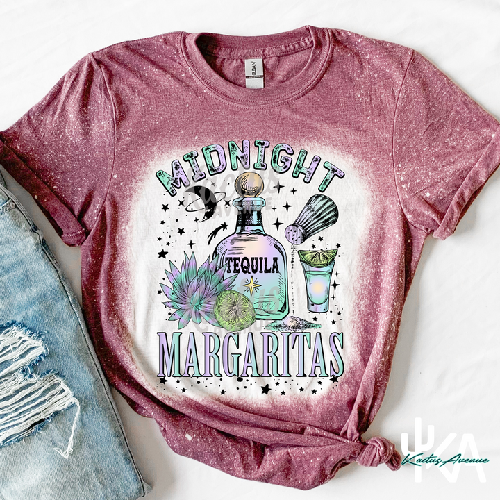 Midnight Margaritas Bleached T-Shirt