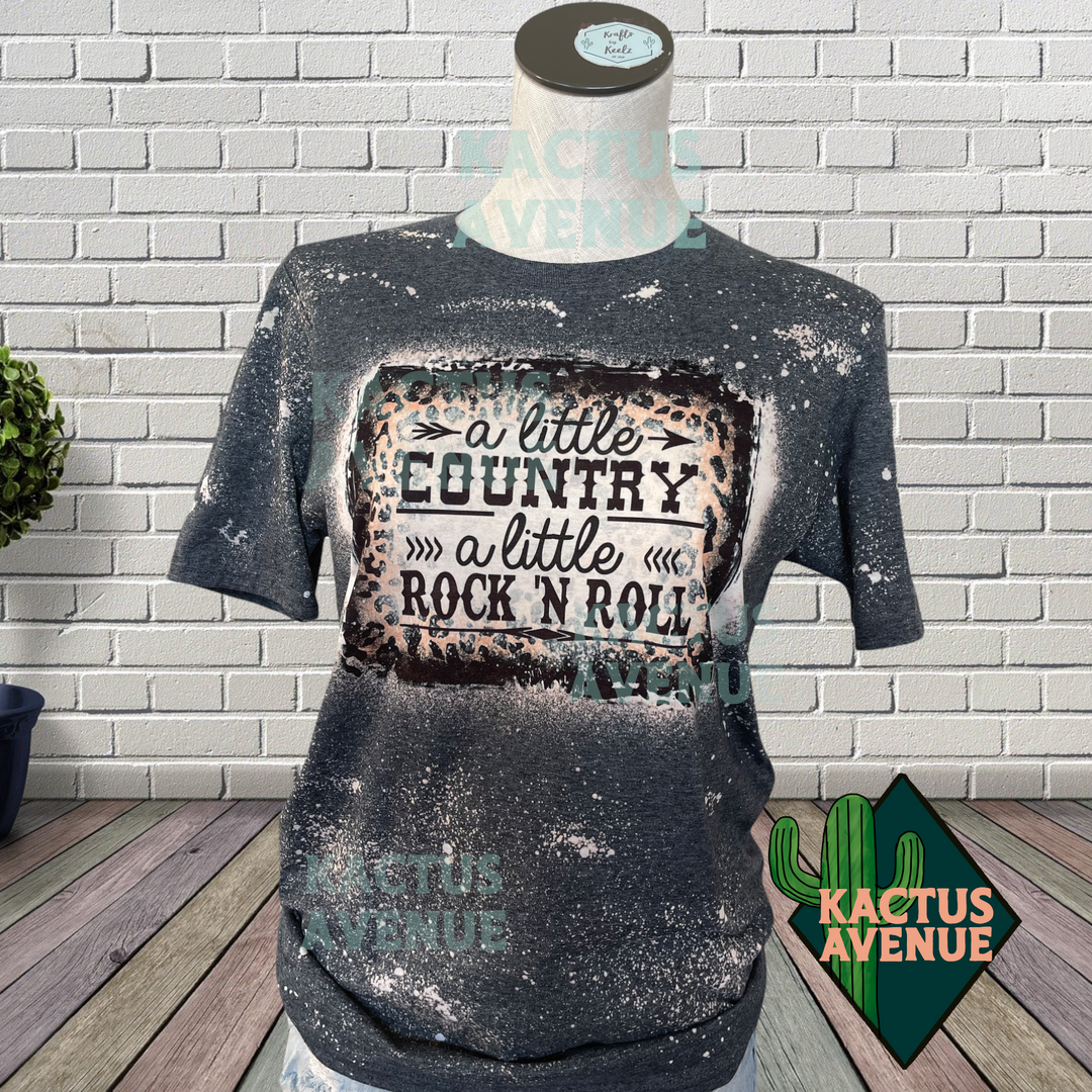 Little Country Little Rock Bleached T-Shirt