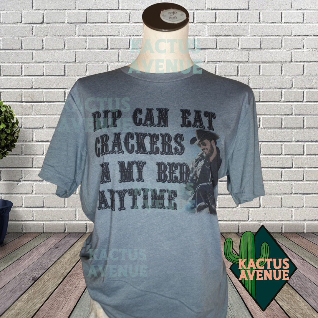 Rip Can Eat Crackers T-Shirt