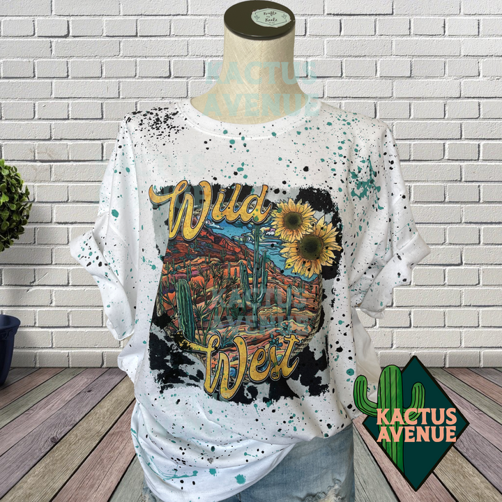Wild West Color Splatter T-Shirt