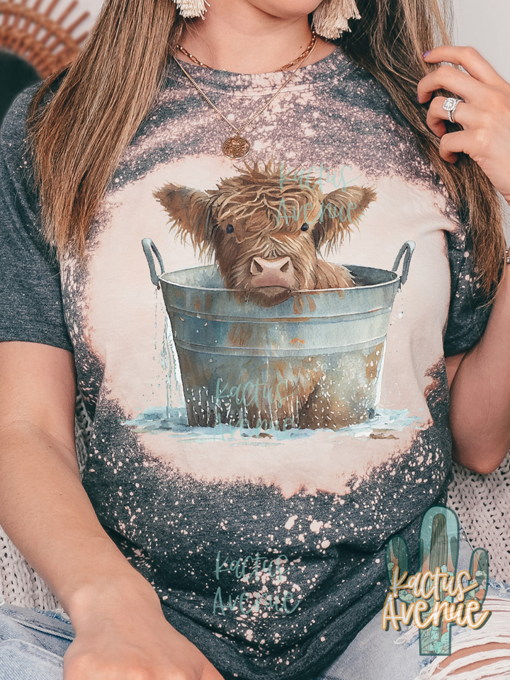Baby Highland Wash Bleached T-Shirt