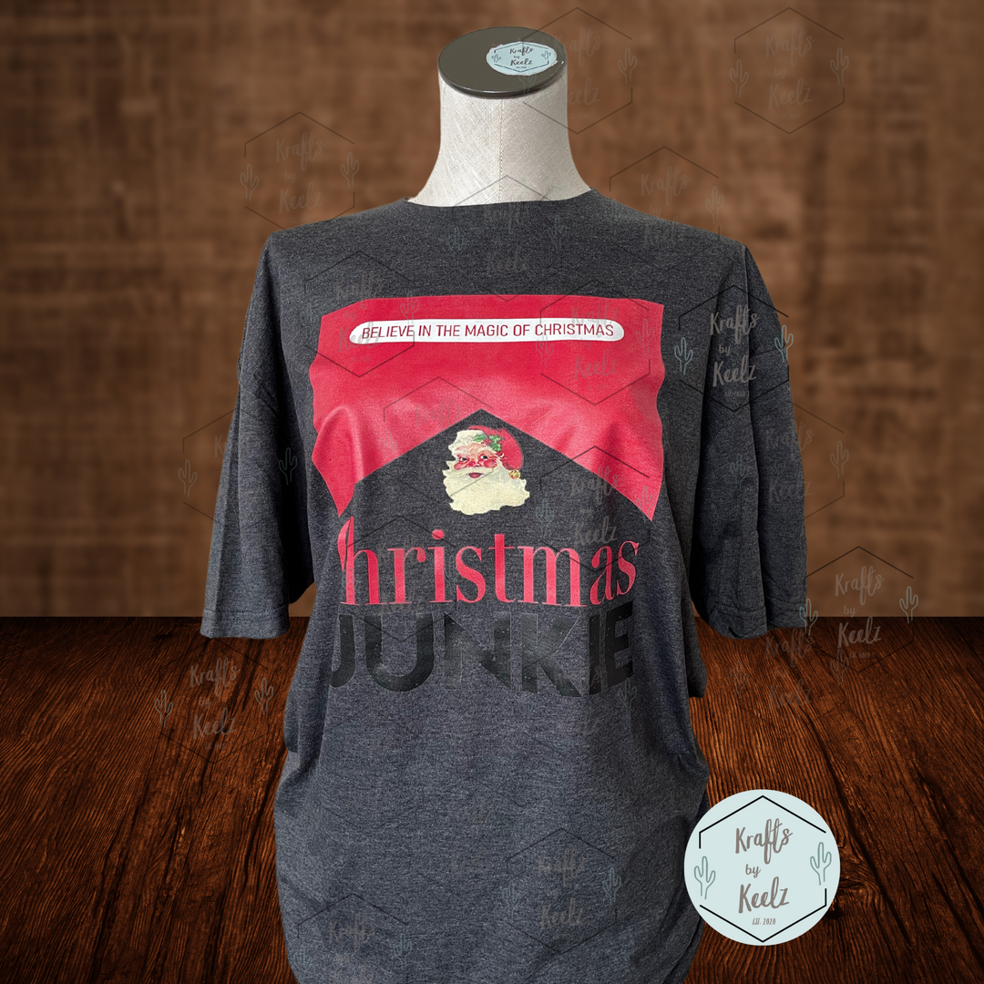 RTS - Christmas Junkie T-Shirt