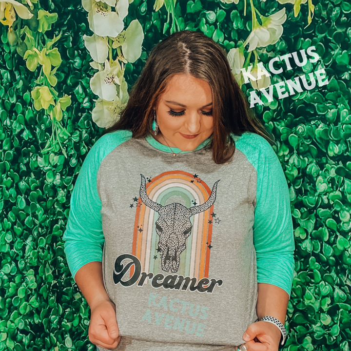 Boho Dreamer - Baseball Tee (Size S left)