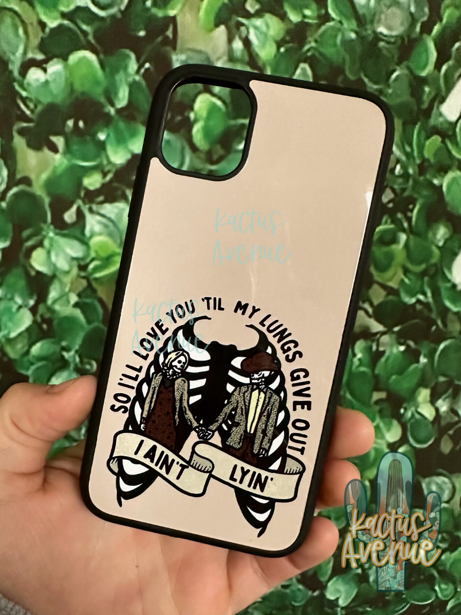 Lungs Give Out Phone Case