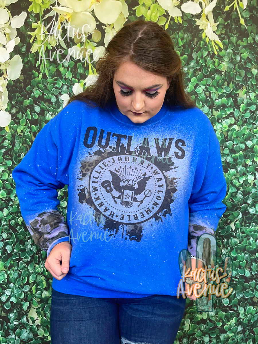 Outlaws Bleached Sweatshirt