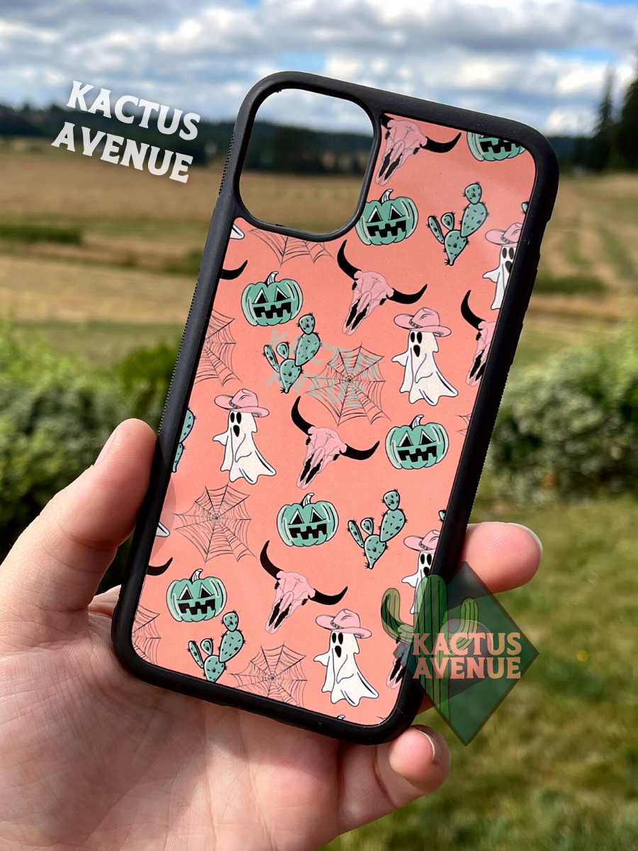 Spooky Yee Haw Collage Phone Case